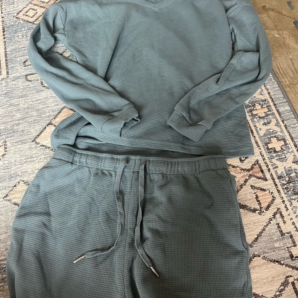 Amazon Women's Cozy Loungewear Set - Teal